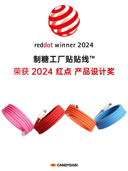 制糖工廠貼貼線 獲 2024 紅點獎產品設計獎